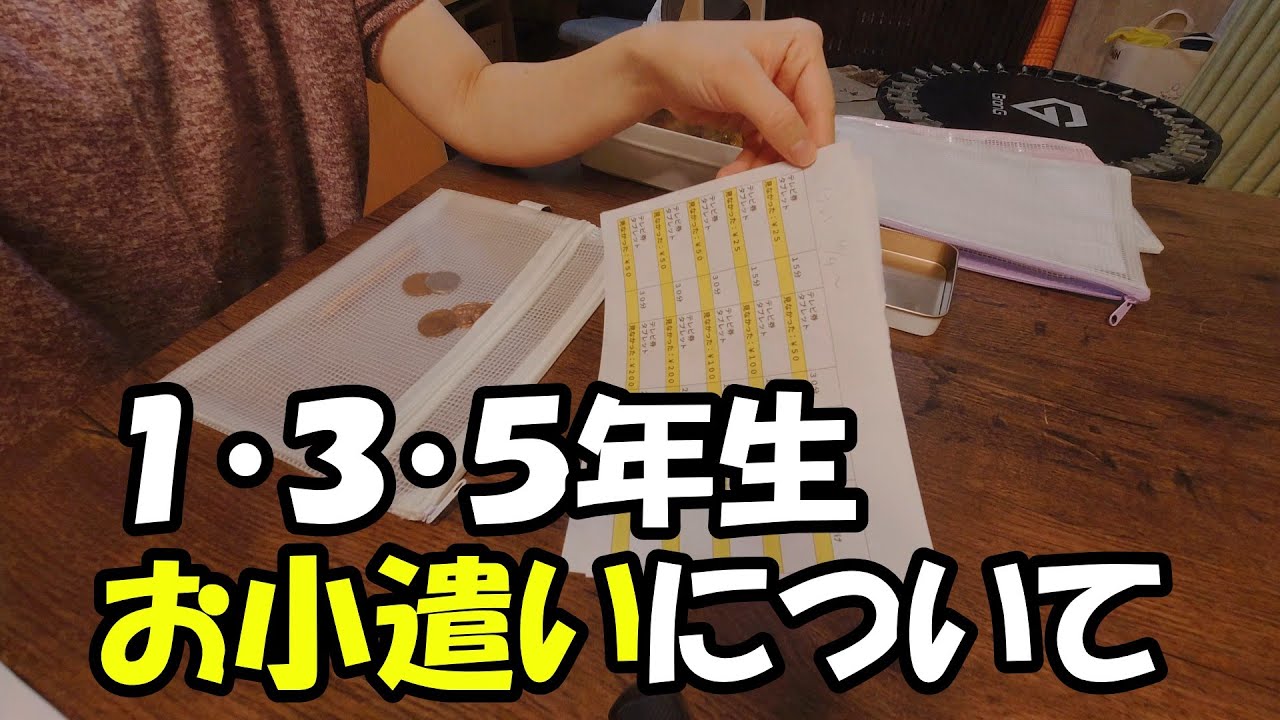 【お小遣い】皆はどうしてる？