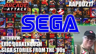 SEGA Stories from the '90s! Eric Quakenbush Interview (Jurassic Park & Virtua Hamster) [AAPOD217]