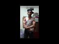 16 year old ripped bodybuilder flexing.