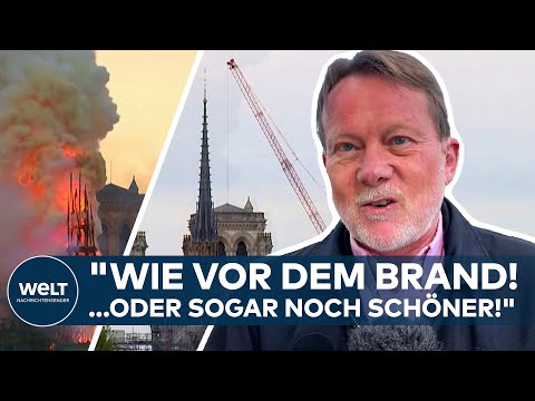 PARIS: Großbrand Notre Dame "Wiederaufbau beinahe abgeschlossen!" Kathedrale vor Wiedereröffnung!