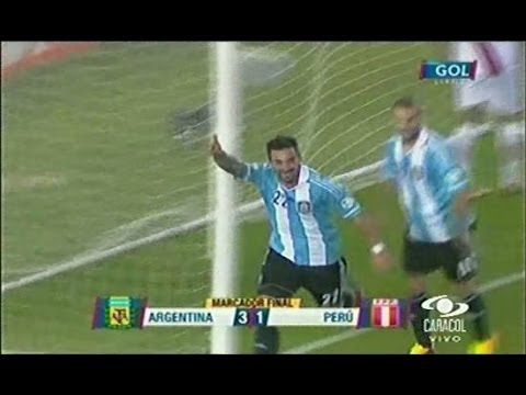 Argentina vs Peru 3-1 - Resumen - 11/Octubre/2013 - Eliminatorias Brasil 2014
