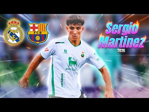 Sergio Martínez – The 18-Year-Old Talent Watched by Barcelona & Real Madrid | Highlights | 4K