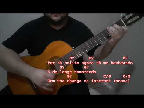 AULA DE VIOLÃO - UM CAMBICHO NA INTERNET - MARCHINHA - C