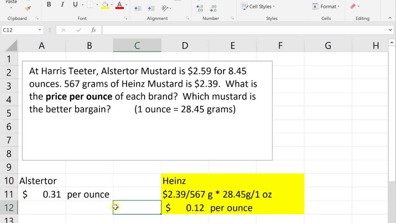 Dimensional Analysis