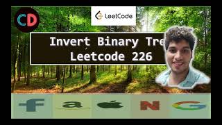 YouTube video 'Invert Binary Tree | Leetcode 226 | Live coding session 🔥🔥🔥🔥'