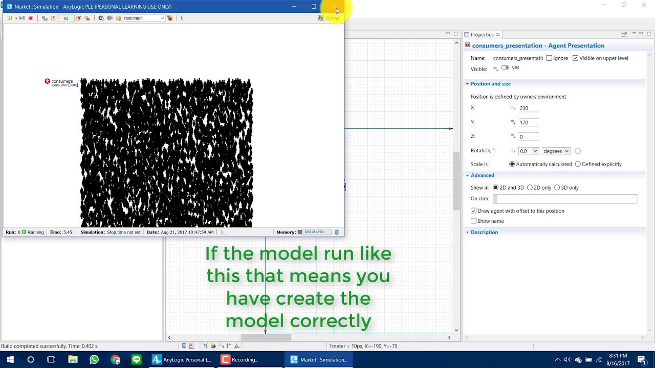 Modul 7 - Agent Based with AnyLogic Basic Tutorial