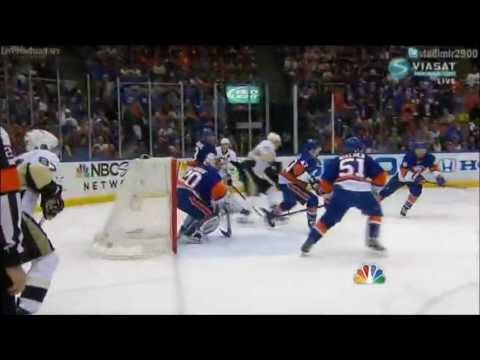 Chris Kunitz Overtime Goal : Round 1 Game 3  Pittsburgh/New York Islanders