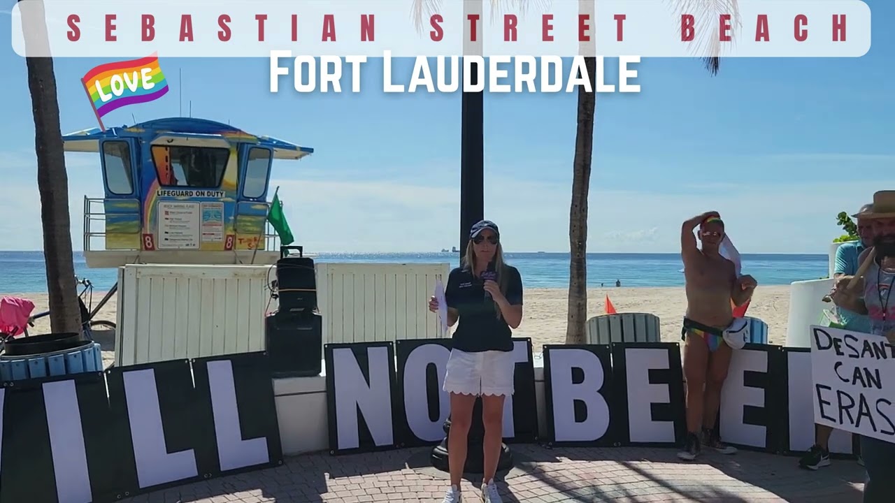 Sarah Leonardi Vice Chair Broward County Public Schools Stands with the LGBTQ Community