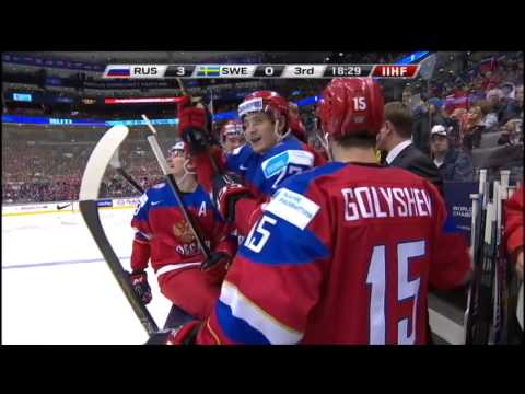 Sweden Швеция Vs Russia Pоссия 0-3 WJC 2014/2015 2015-01-04 Part 3 of 5