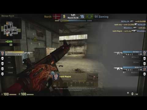 North Magisk 1v3 Clutch vs SK Cache @ ESL COLOGNE 2017