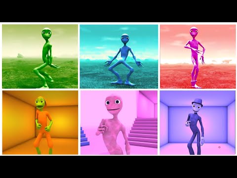 Epic Alien Dance  | Dame Tu Cosita Style Animation #aliendance #alien