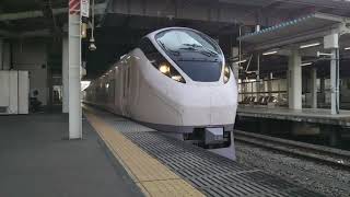 常磐線 E657系 K-1編成 内原車輪転削回送列車 水戸駅発車(電子ホーンあり)
