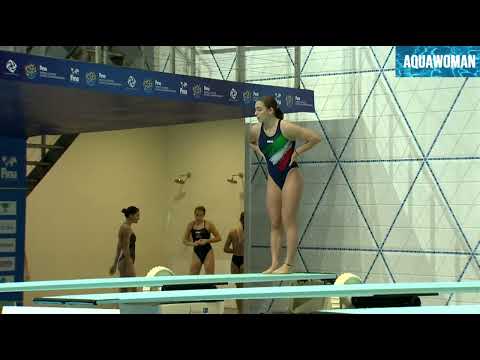 PIZZINI Elisa Italy l 1m Springboard   Junior Diving Championships