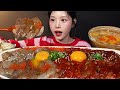 Shrimp With Soy Marinated Crabs And Spicy Marinated Crabs Mukbang ASMR