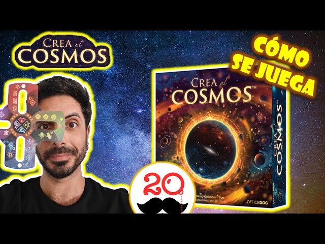 Vídeo relacionado con Asmodee CREA el Cosmos | Juego De Mesa: Construye La Galaxia | Juego De Estrategia De Ciencia Ficción para Niños Y Adultos | A Partir de 12 años | 2-4 Jugadores | 60-90 Minutos | versión española