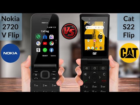 Nokia 2720 V Flip vs Cat S22 Flip