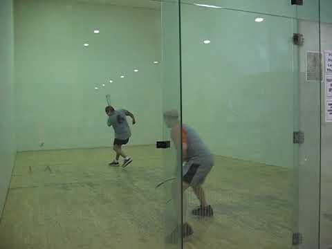 Only Court in Iraq - Racquetball - Angel vs Mike 08
