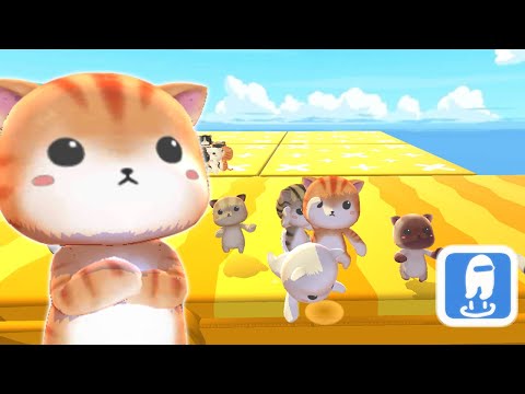 Catfall guys: Online royale Video
