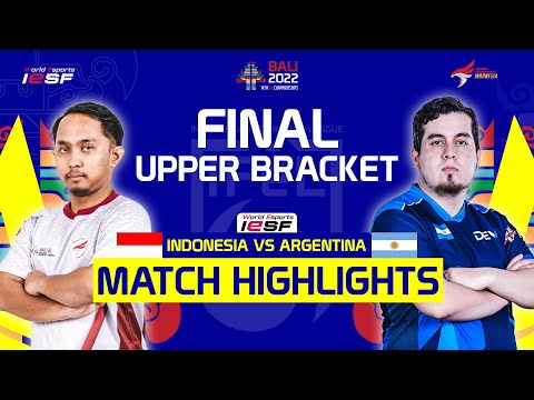 INDONESIA VS ARGENTINA !! | IESF 14th World Esports Championships Bali 2022 !!
