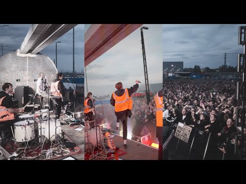Kraftklub Konzert im Rangierbahnhof Halle