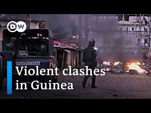 ギニアで緊張が高まる。野党指導者、大統領選で勝利を主張｜DWニュース (Tensions high in Guinea: Opposition leader claims victory in presidential election | DW News)