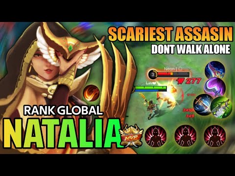 NATALIA BEST BUILD 2021 | TOP GLOBAL NATALIA GAMEPLAY | MOBILE LEGENDS ✓