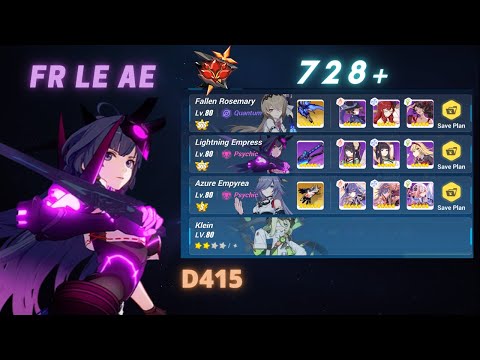 Quantum Whale (QUA) [728+] | D415 -  Honkai Impact 3