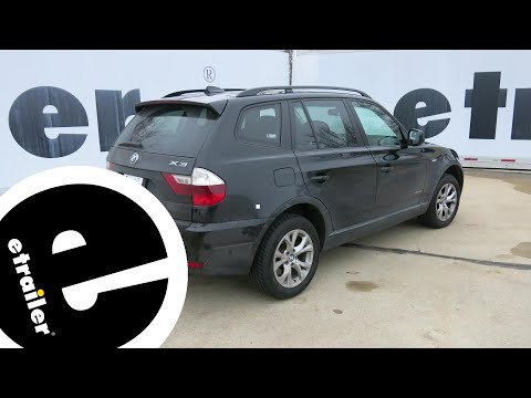 etrailer | DIY Install: Curt Trailer Hitch Receiver on your 2010 BMW X3