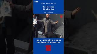 Refah Partisi Kutlama - Türk Siyasetinde Bir Dönüm Noktası: 1994 Yerel Seçimleri