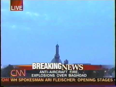 Flashback 8 Iraq War Begins ALL ON EDGE