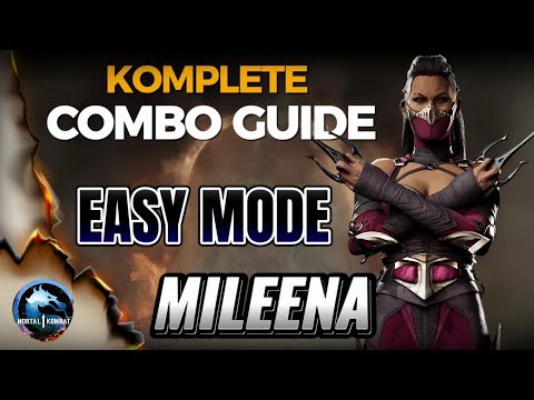 NEW MILEENA KOMPLETE COMBO GUIDE|MORTAL KOMBAT 1