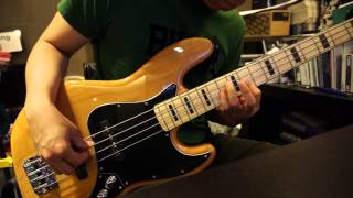 Nik West-Wait a Minute(bass solo)cover by陸大爆