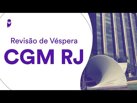 Revisão de Véspera CGM RJ - Controladoria-Geral do Município do Rio de Janeiro