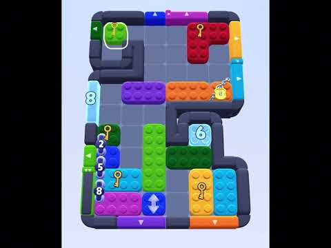 Color Block Jam Level 684 Easy Game Solution Walkthrough