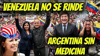 NUEVA JUGADA CONTRA VENEZUELA MIENTRAS en ARGENTINA AUMENTA LA DESESPERACIÓN