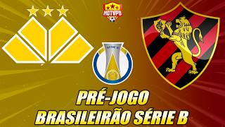 - PRÉ-JGO - CRICIÚMA X SPORT CAMPEONATO BRASILEIRO SÉRIE B