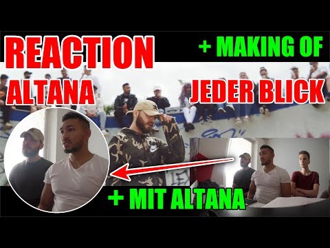 REACTION + MAKING OF | ALTANA - JEDER BLICK (Official 4K Video)| Aki & Secho TV