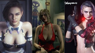 Jill Extremely Hot Costumes Unseen Mods pt5