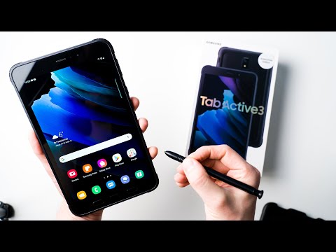 Planšetė - Samsung Galaxy Tab Active 4 Pro T636b 10.1" Juodas video