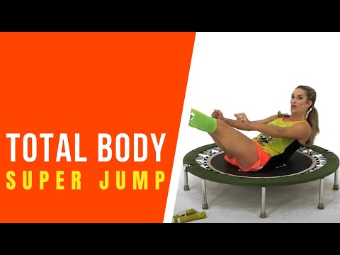 Total Body Rebounding Workout Jill Cooper's SuperJump 31 Minutes