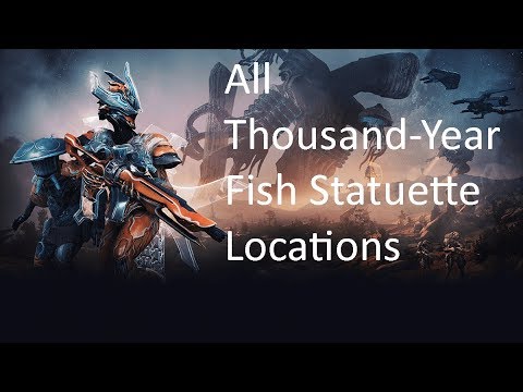 Warframe - Plains of Eidolon (All Thousand-Year Fish Statuette Locations)