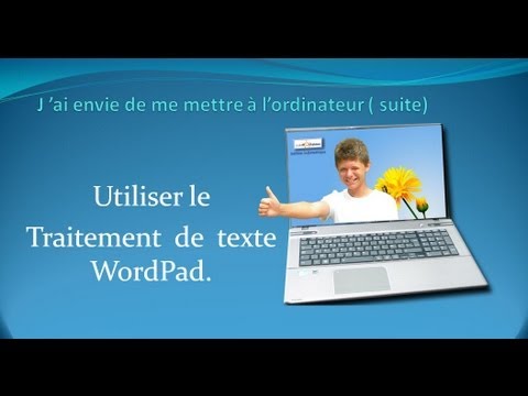 comment trouver wordpad