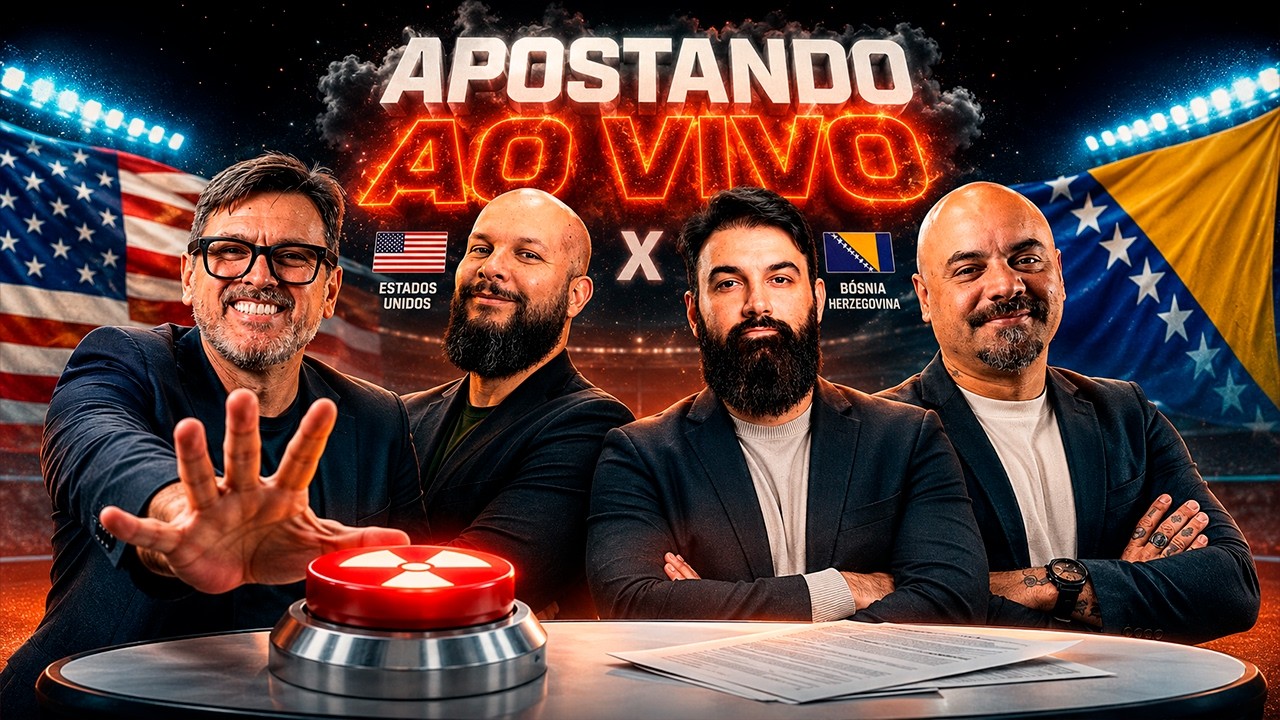 AO VIVO | ESTADOS UNIDOS X BÓSNIA | Análise e Palpites Copa 26 - APOSTANDO AO VIVO - 01/07/26