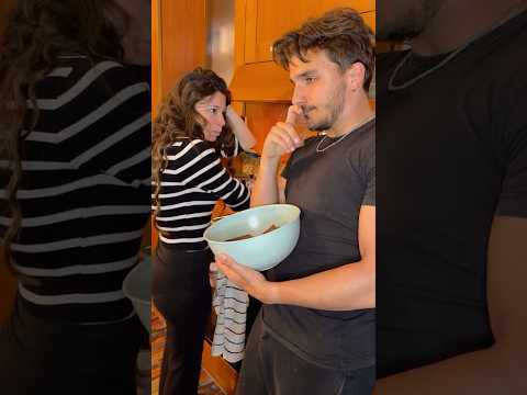 Don’t laugh, babe… I’m watching you.#DontLaughChallenge #CoupleComedy #relationshiphumor