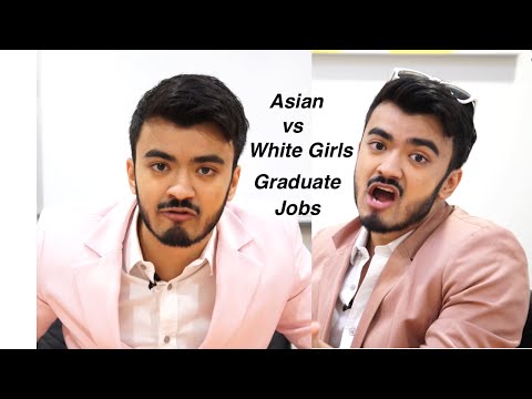 Asian v White Girls Graduate Jobs