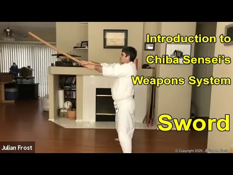 Introduction to Chiba Sensei's Weapons System - Sword (Part One)