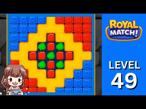 Royal Match Level 49 Walkthrough Solution (No Boosters) 👑
