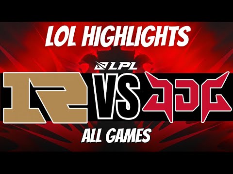 RNG vs JDG - Highlights - ALL GAMES | LPL Summer 2023