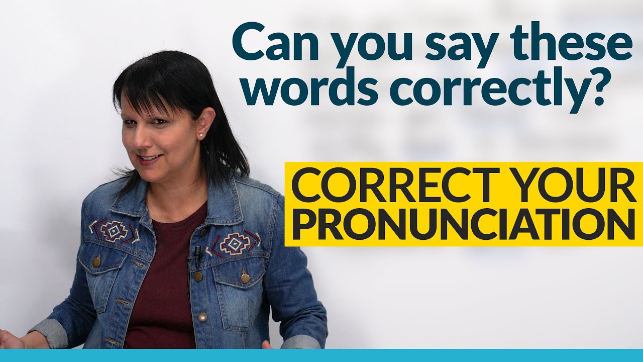 word vs word pronunciation
