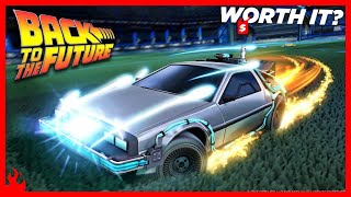 Is The DELOREAN TIME MACHINE Worth Buying? Rocket League Bundle Review